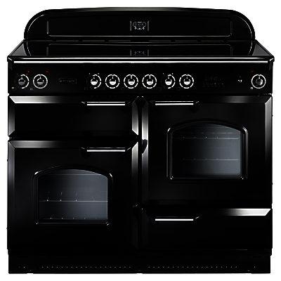 Rangemaster Classic 110 Electric Range Cooker Gloss Black Rangemaster Classic 110 Electric Range Cooker Gloss Black